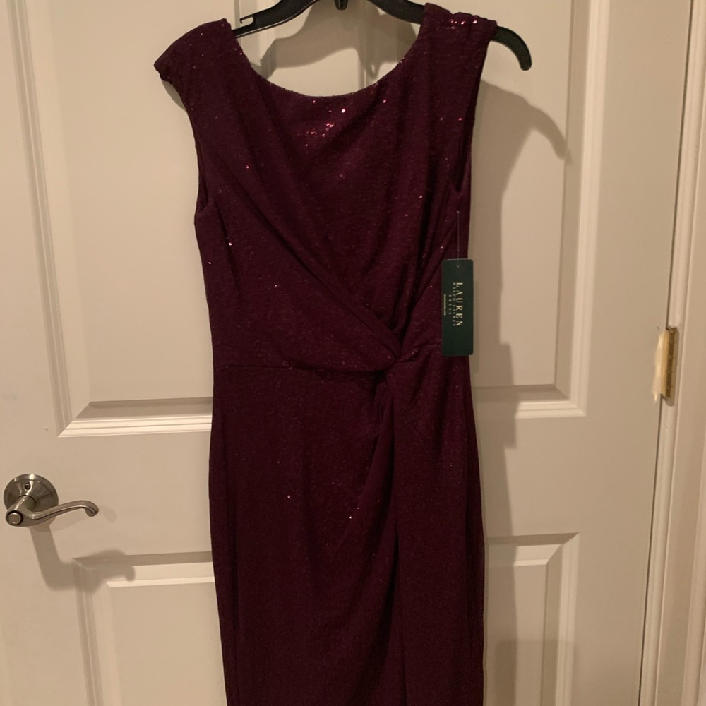 Ralph  Lauren  sequined dress .